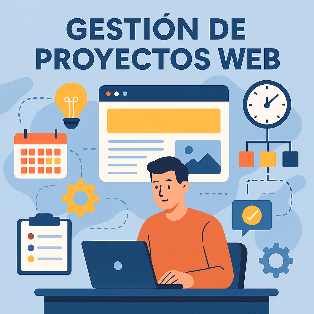 Equipo técnico organizando un proyecto digital